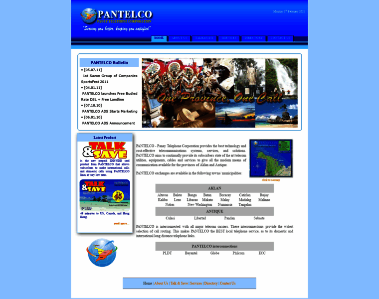 Pantelco.net thumbnail