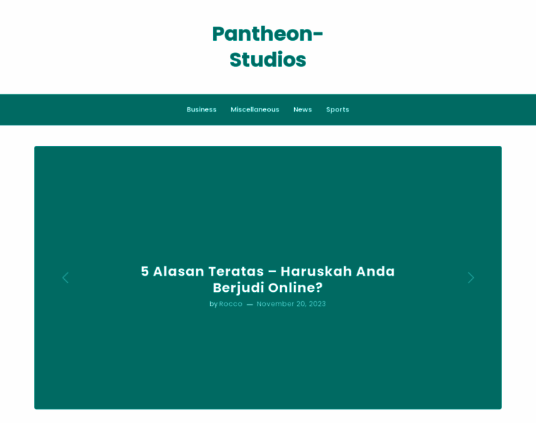 Pantheon-studios.in thumbnail