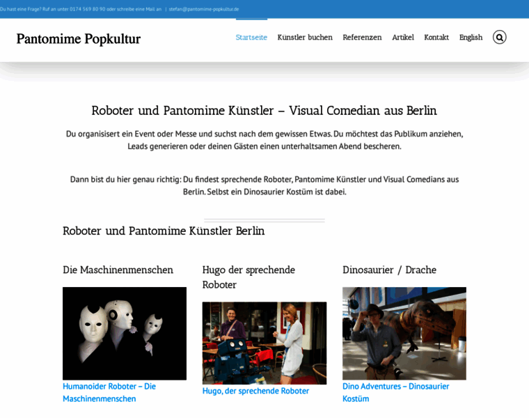 Pantomime-popkultur.de thumbnail