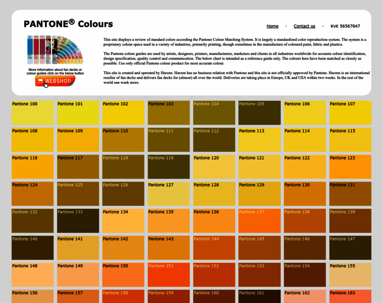 Pantone-colours.com thumbnail