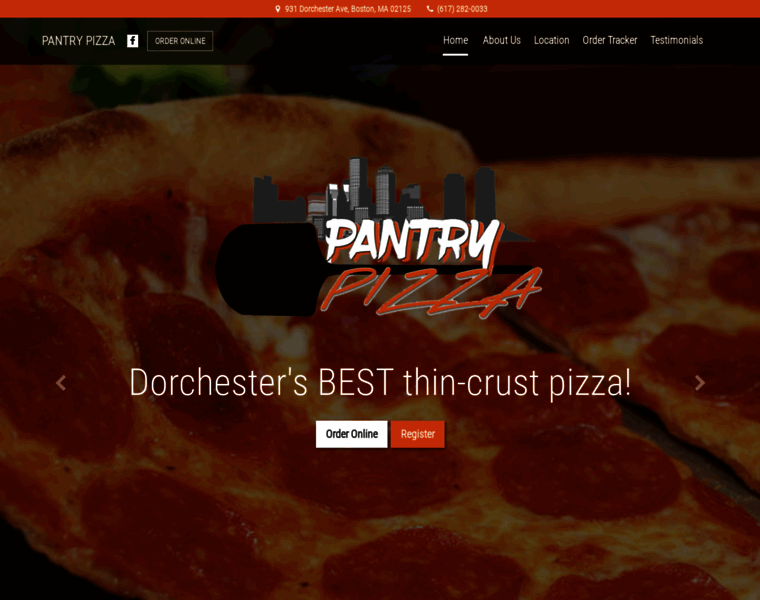 Pantrypizza.com thumbnail