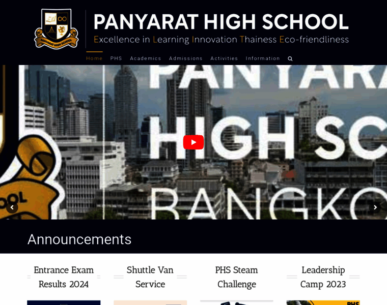 Panyarathighschool.ac.th thumbnail