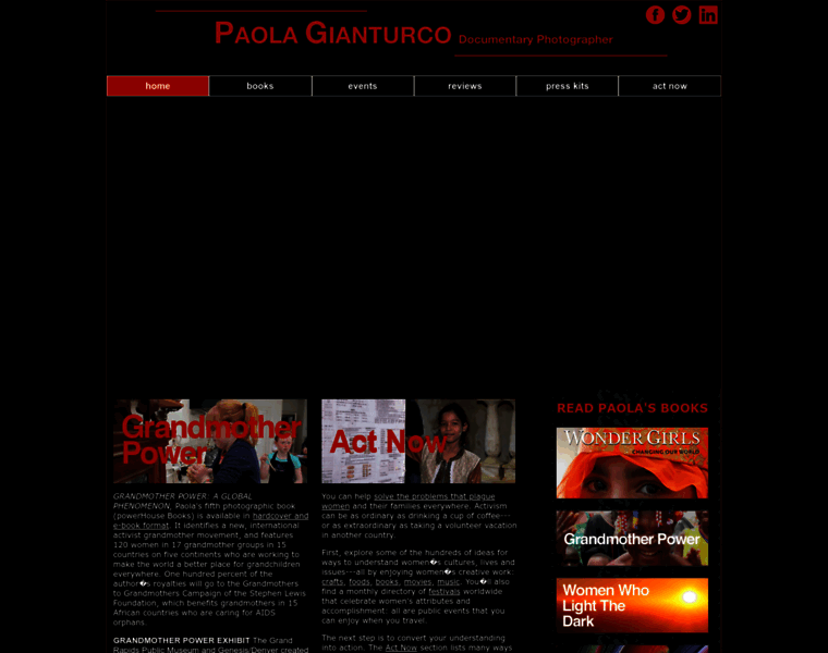 Paolagianturco.com thumbnail
