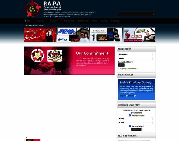 Papa.org.my thumbnail