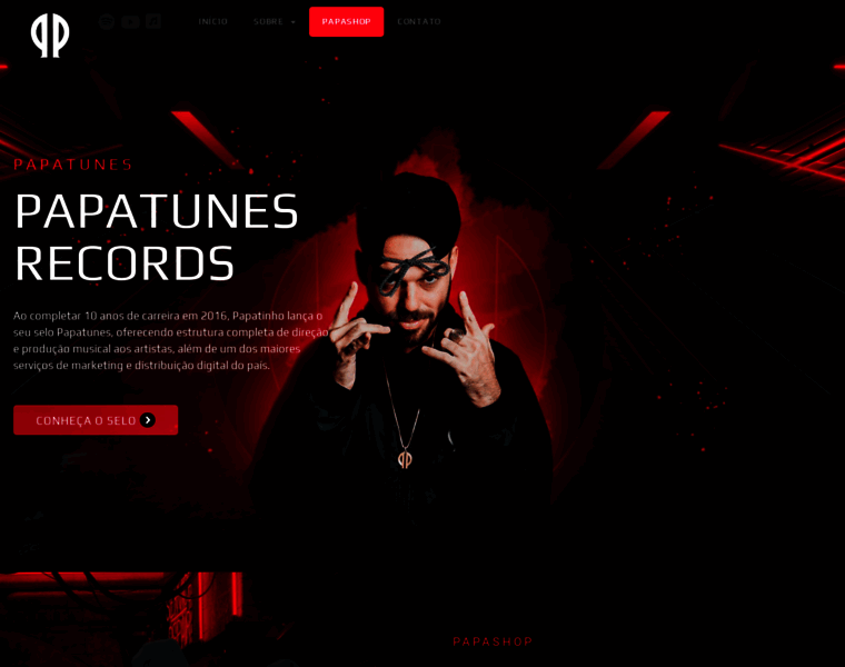 Papatunes.com.br thumbnail