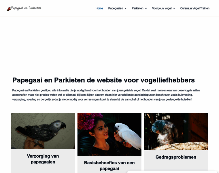 Papegaaienparkieten.nl thumbnail