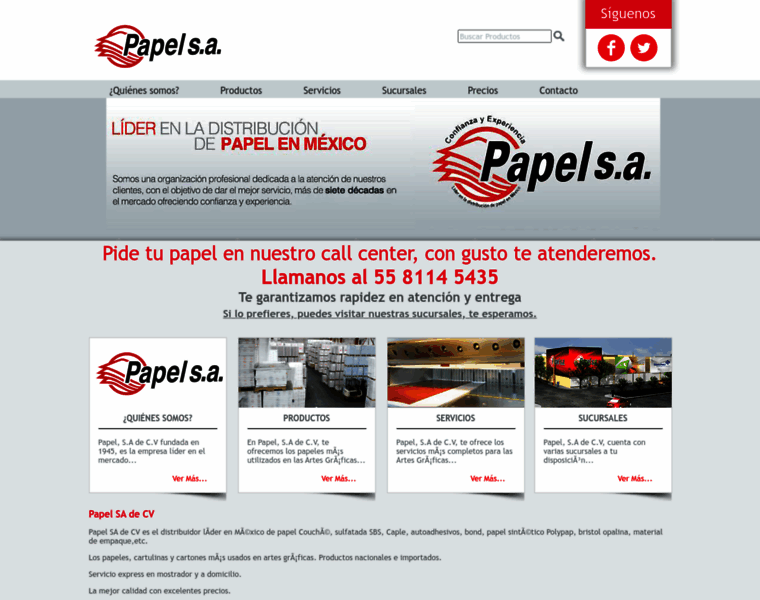 Papelsa.com.mx thumbnail
