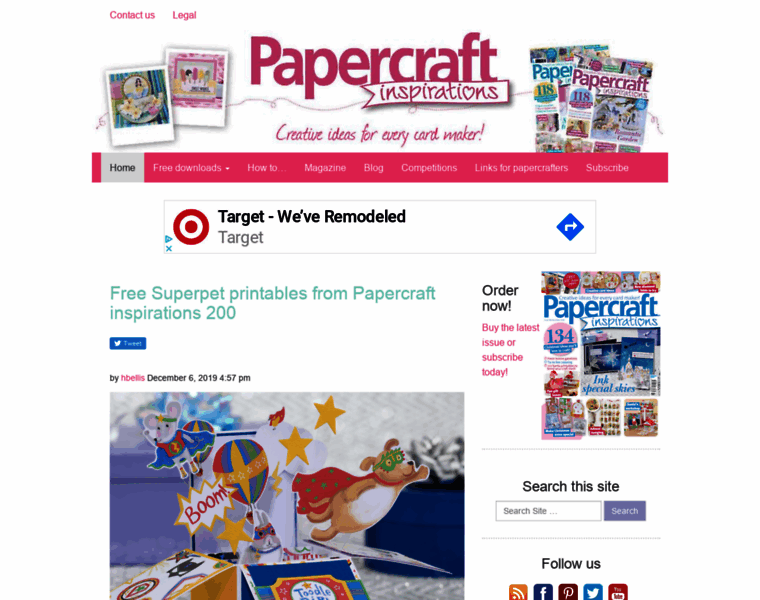 Papercraftinspirationsmagazine.co.uk thumbnail