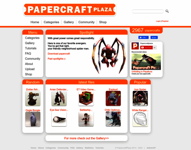 Papercraftplaza.com thumbnail