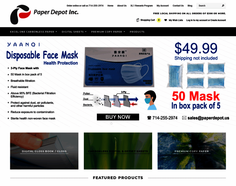 Paperdepot.us thumbnail