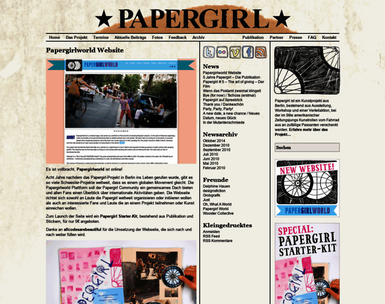Papergirl-berlin.de thumbnail