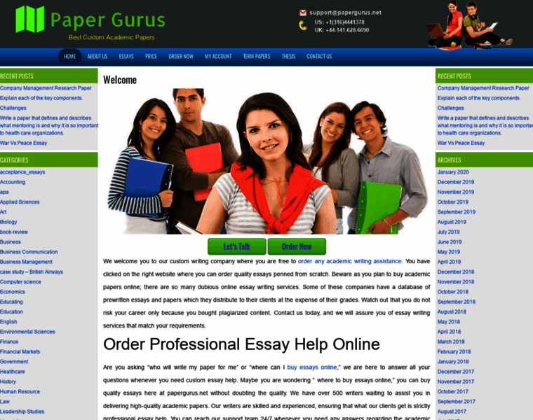 Papergurus.net thumbnail