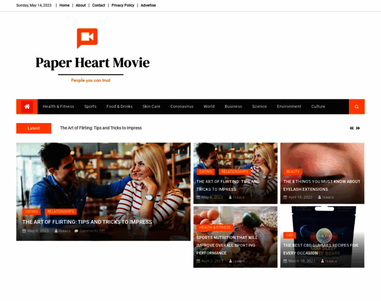 Paperheart-movie.com thumbnail