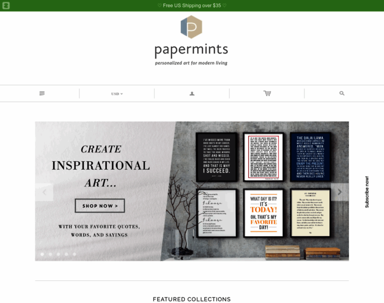 Papermints.com thumbnail