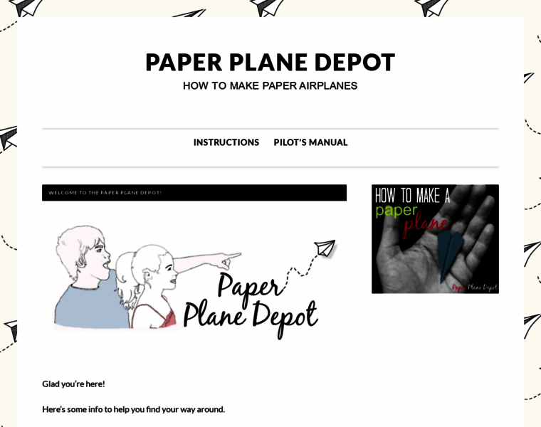 Paperplanedepot.com thumbnail