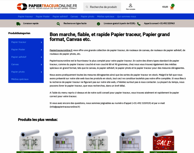 Papiertraceuronline.fr thumbnail