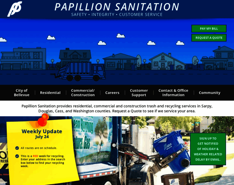 Papillion-sanitation.com thumbnail