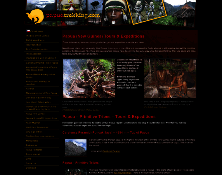 Papuatrekking.com thumbnail