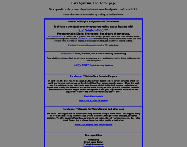 Para-systems.com thumbnail