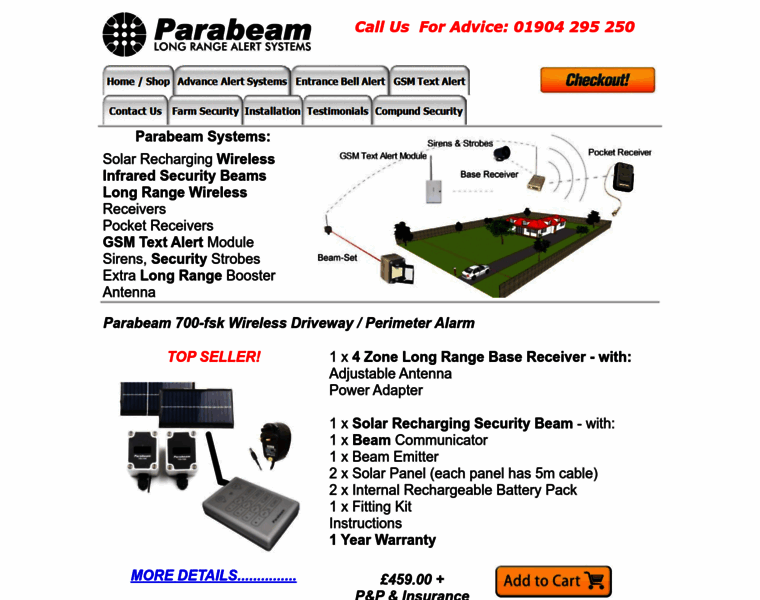 Parabeam.co.uk thumbnail