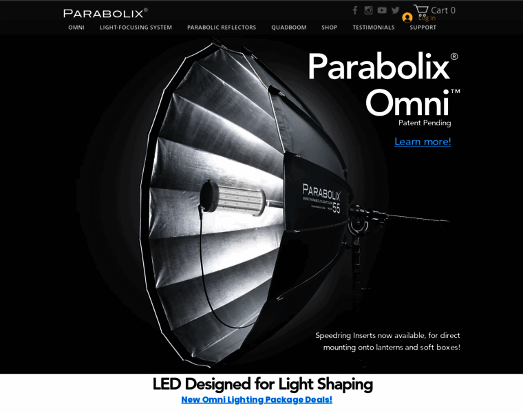 Parabolixlight.com thumbnail
