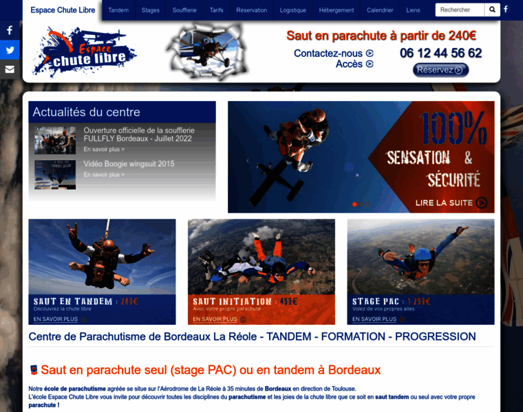 Parachute-gironde.fr thumbnail