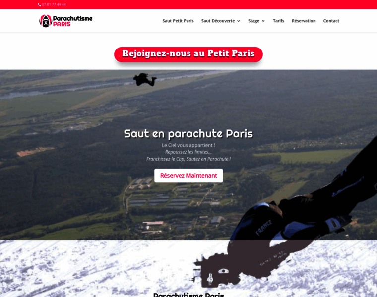 Parachutisme-paris.fr thumbnail