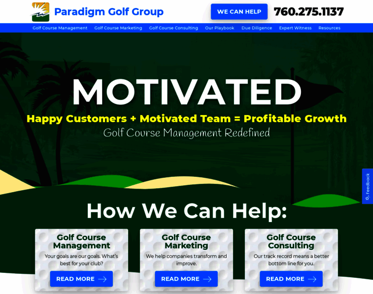Paradigmgolfgroup.com thumbnail