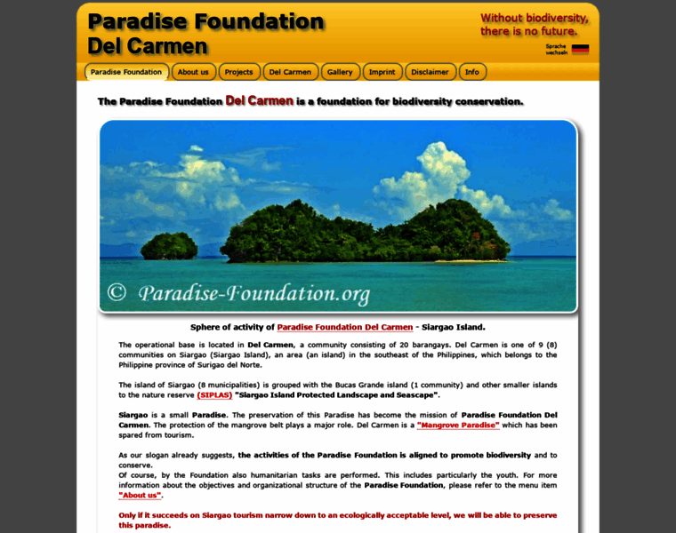 Paradise-foundation.com thumbnail