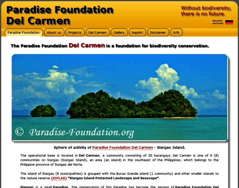 Paradise-foundation.org thumbnail