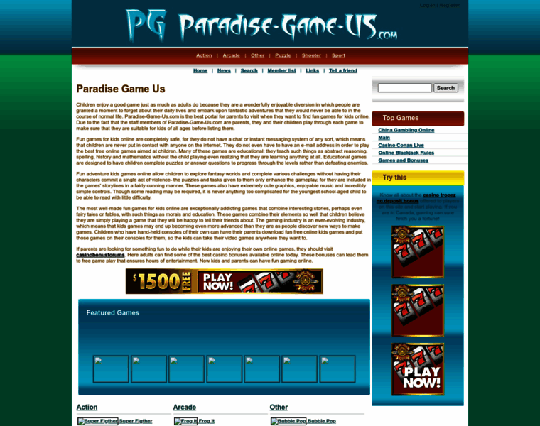 Paradise-game-us.com thumbnail