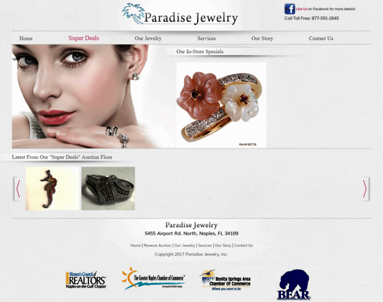 Paradise-jewelry.com thumbnail