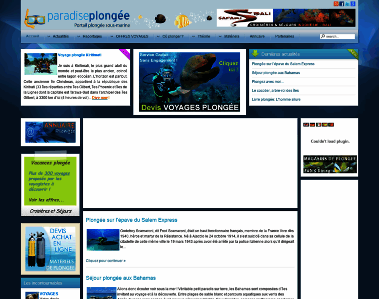 Paradise-plongee.com thumbnail