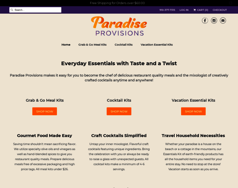 Paradise-provisions.com thumbnail