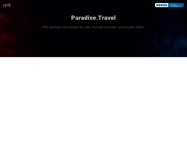 Paradise.travel thumbnail