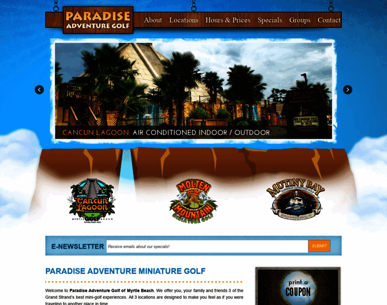 Paradiseadventuregolf.com thumbnail