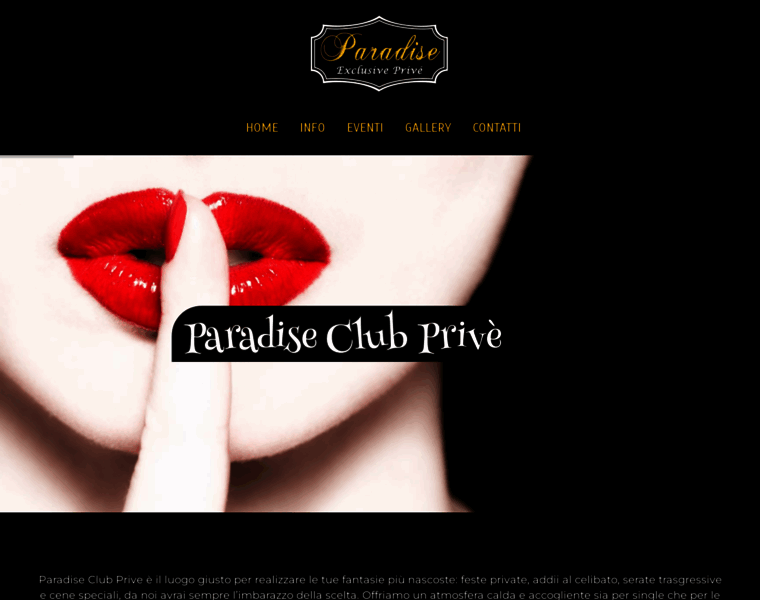 Paradiseclubprive.it thumbnail