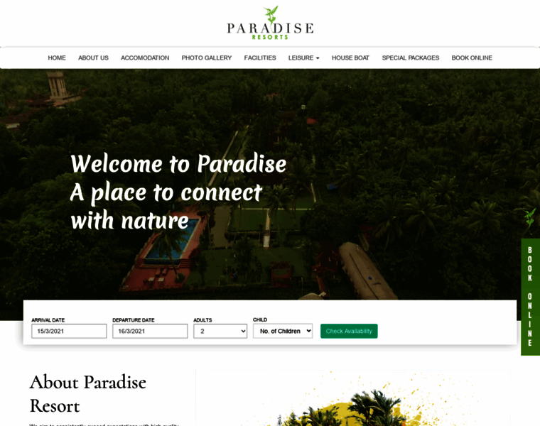 Paradisein.com thumbnail