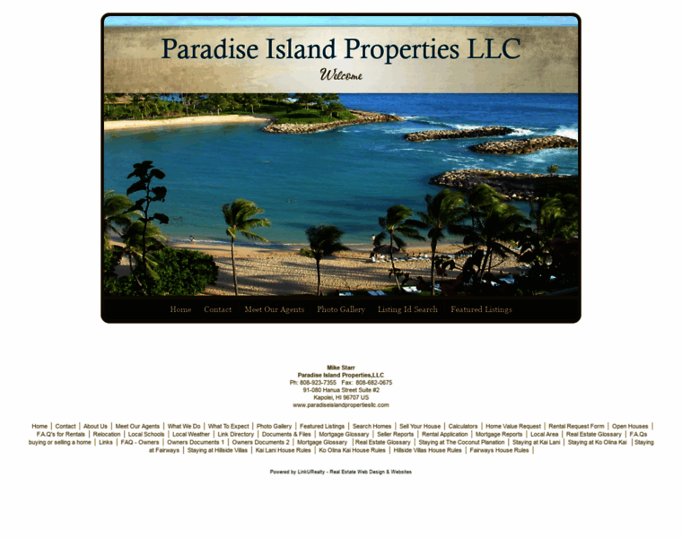 Paradiseislandpropertiesllc.com thumbnail