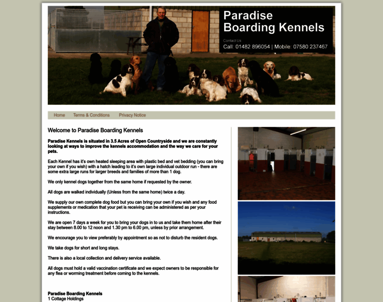 Paradisekennels.co.uk thumbnail