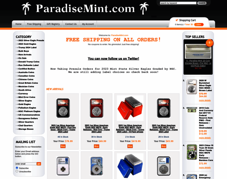 Paradisemint.com thumbnail