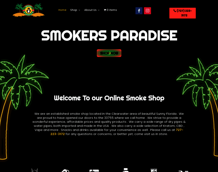 Paradisesmokers.com thumbnail