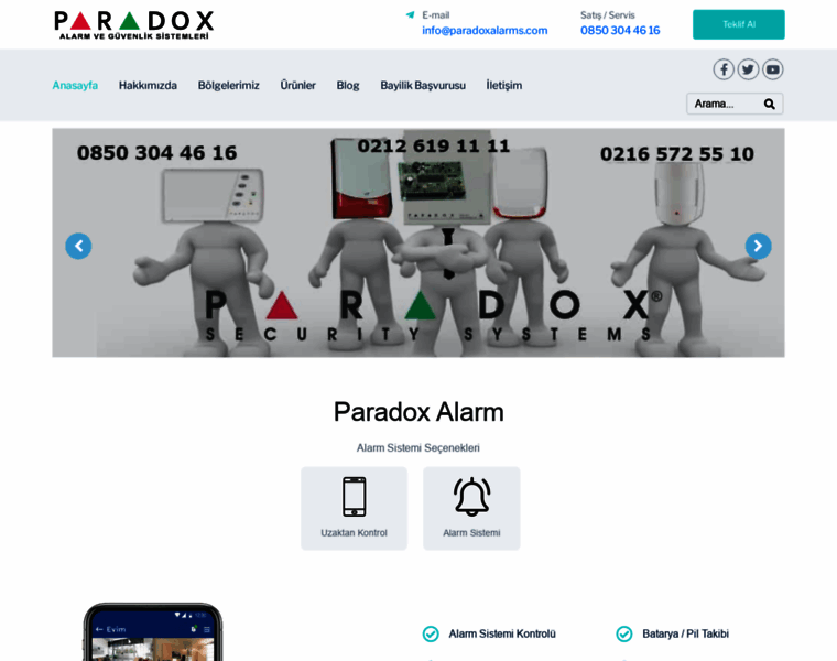 Paradoxalarms.com thumbnail