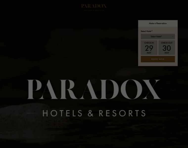 Paradoxhotels.com thumbnail
