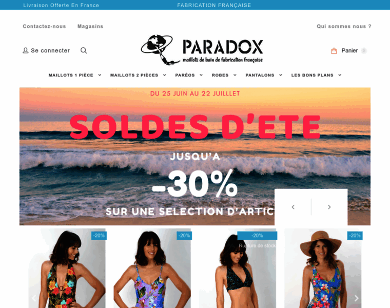 Paradoxmaillots.eu thumbnail