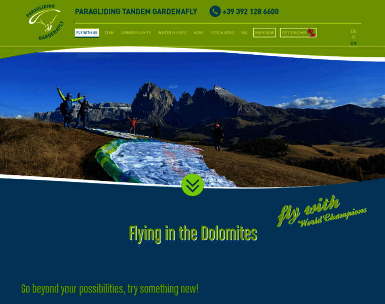 Paragliding-flights-dolomites.com thumbnail