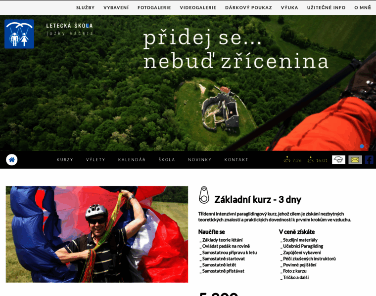 Paragliding-jozka.cz thumbnail
