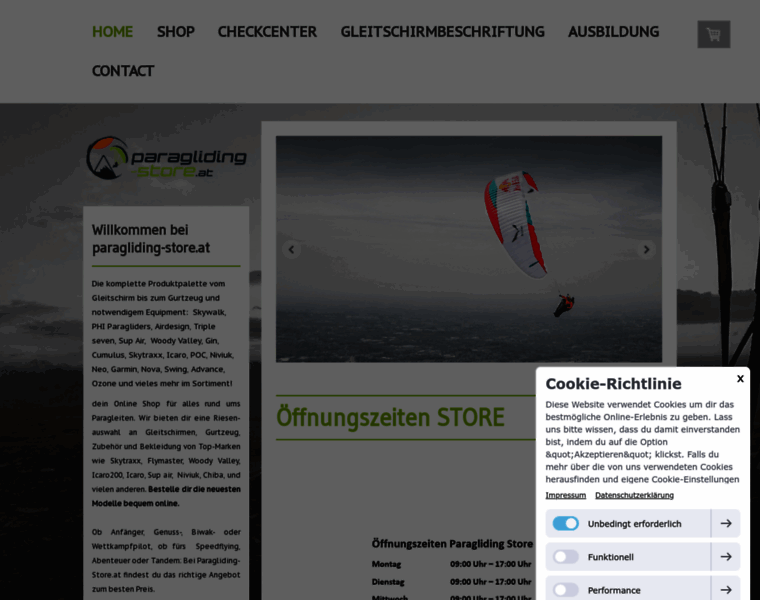 Paragliding-store.at thumbnail