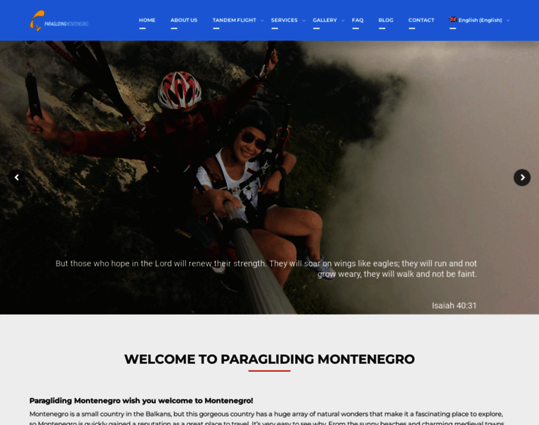 Paraglidingmontenegro.com thumbnail