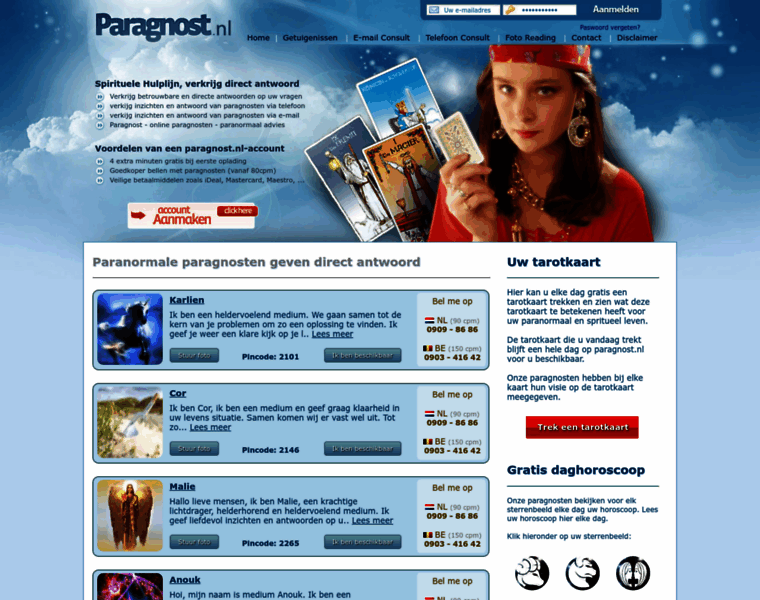 Paragnost.nl thumbnail